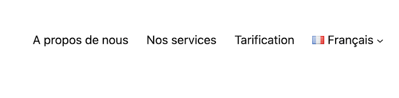 Translated navigation with polylang pro